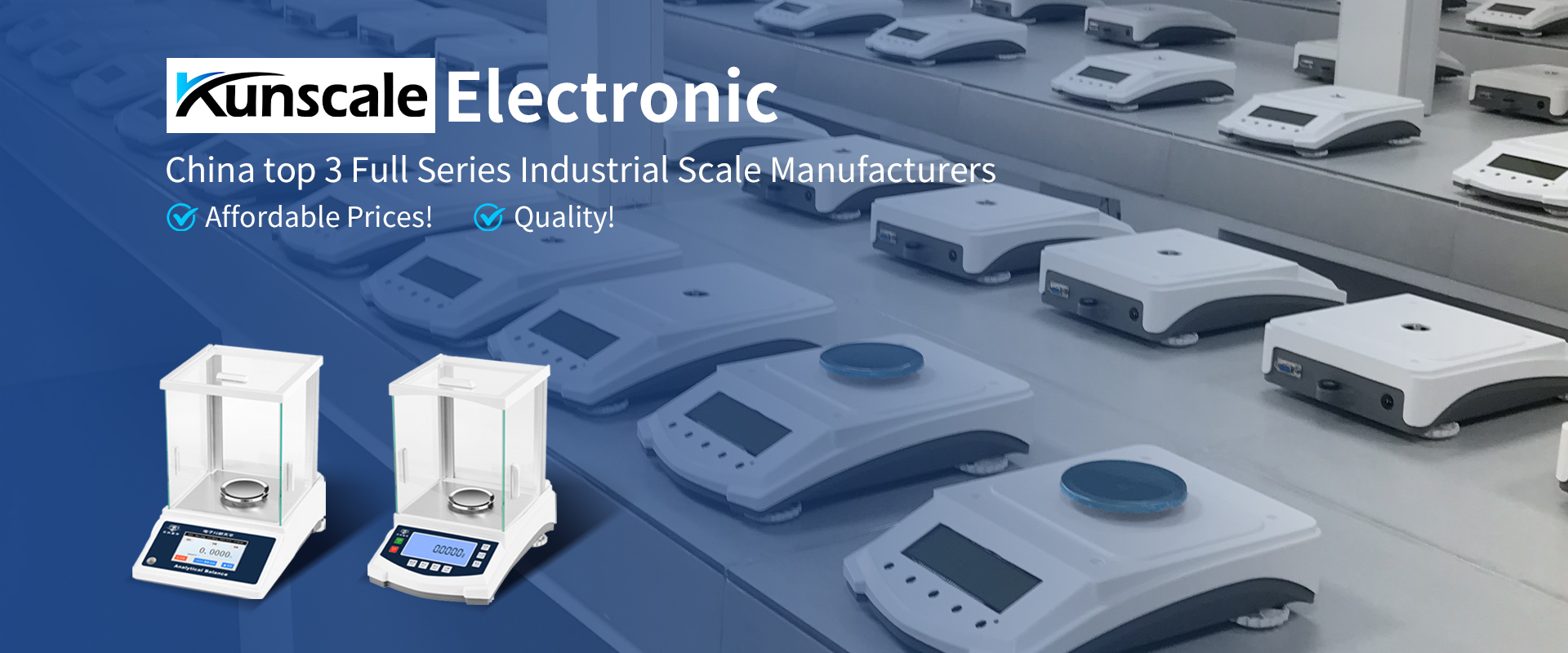 Kunscale Electronic China top 3 Full Series Industrial Scale Manufacturers