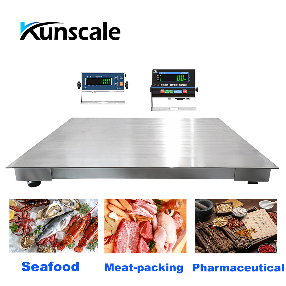 What are the advantages and disadvantages of floor scales and electronic scales respectively?