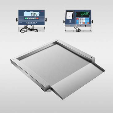 Ultra Low Platform Scale-Single Ramp Split Type