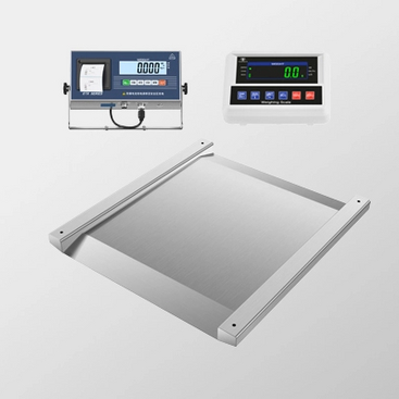 Ultra Low Platform Scale-Double Ramp Integrated-Platform Scale