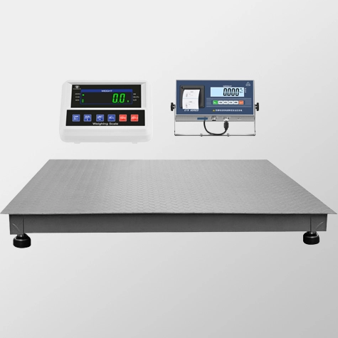 Single Layer Frameless Platform Scale-Platform Scale