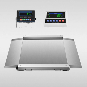 Ultra Low Platform Scale-Double Ramp Split Type